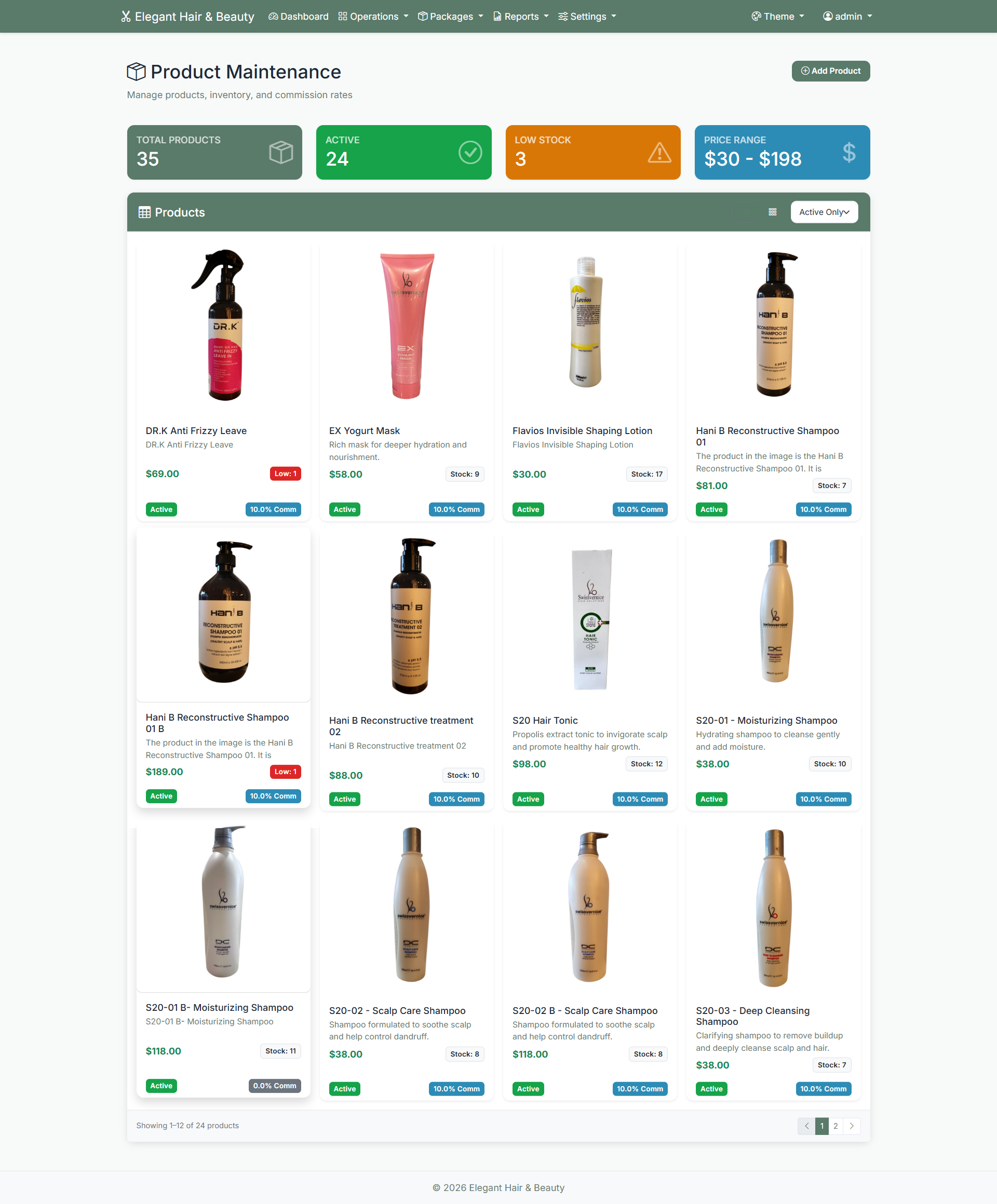 Retail products and inventory