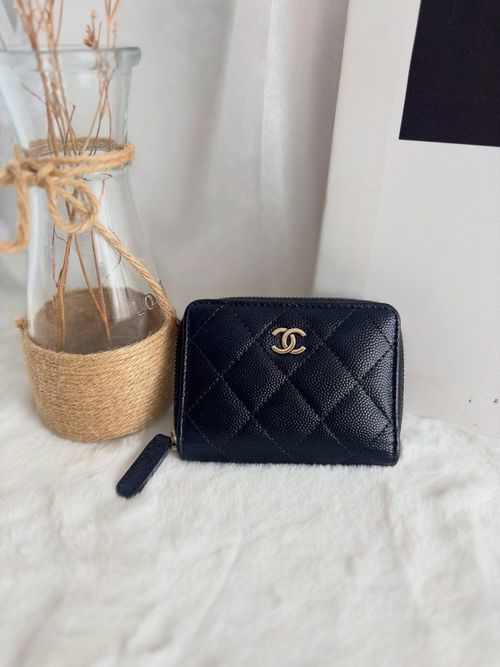Chanel Zipped Card Holder